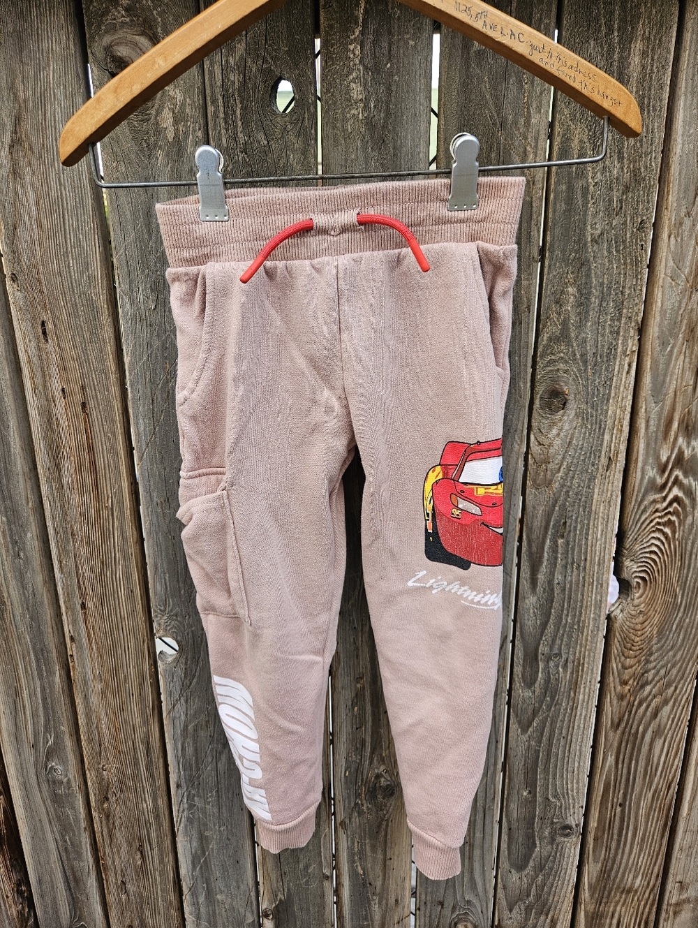 Disney Kids Hoodie & Joggers Set in Light Taupe  Size 5T - Picture 12 of 16
